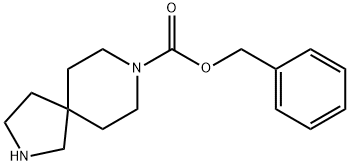 2,8-二氮杂螺[4.5]癸烷-8-羧酸苄酯, 1086394-65-1, 结构式