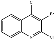 2,4-二氯-3-溴喹啉,109069-65-0,结构式