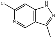 6-氯-3-甲基-1H-吡唑并[4,3-C]吡啶, 1092062-74-2, 结构式