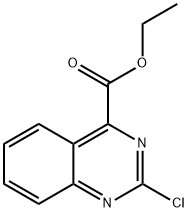 2-Chloro-4-quinazolinecarboxylic acid ethyl ester Struktur