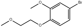 4-Bromo-2-methoxy-1-(2-methoxyethoxy)benzene Structure