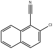2-Chloronaphthalene-1-carbonitrile Structure
