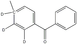 4-Methylbenzophenone-d3 Structure