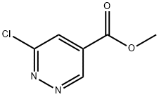 methyl6-chloropyridazine-4-carboxylate Struktur