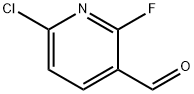 6-Chloro-2-fluoropyridine-3-carboxaldehyde Structure