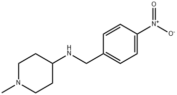 1-methyl-N-(4-nitrobenzyl)piperidin-4-amine|1-甲基-N-(4-硝基苄基)哌啶-4-胺