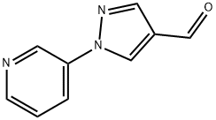 1-(吡啶-3-基)吡唑-4-甲醛, 1098004-79-5, 结构式