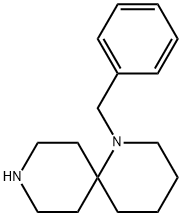 1,9-Diazaspiro[5.5]undecane, 1-(phenylmethyl)- Structure