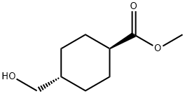 反式-4-(羟基甲基)环己烷羧酸甲酯,110928-44-4,结构式