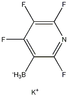 potassium trifluoro(6-fluoropyridin-3-yl)borate Structure