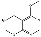 4,6-Dimethoxypyrimidin-5-methyl amine Structure