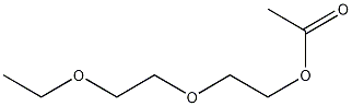 2-(2-Ethoxyethoxy)ethyl acetate Struktur