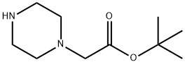Tert-butyl2-(piperazin-1-yl)acetate Structure