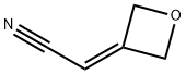 (氧杂环丁烷-3-亚基)乙腈, 1123787-67-6, 结构式