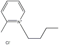 塩化1‐ブチル‐2‐メチルピリジニウム 化学構造式