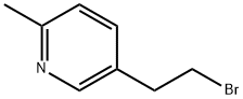 5-(2-溴乙基)-2-甲基吡啶, 1147893-28-4, 结构式