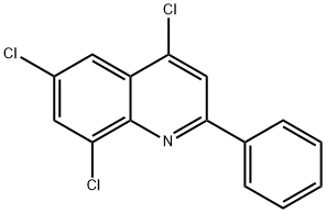 4,6,8-Trichloro-2-phenylquinoline Structure
