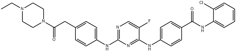 Aurora A Inhibitor I, 1158838-45-9, 结构式