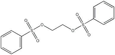 1,2-Ethanediol, dibenzenesulfonate 结构式