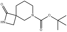 TERT-BUTYL 1-OXO-2,6-DIAZASPIRO[3.5]NONANE-6-CARBOXYLATE Struktur