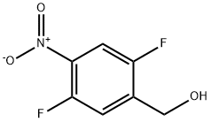 (2,5-Difluoro-4-nitrophenyl)methanol 化学構造式