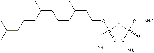 Farnesyl Pyrophosphate Triammonium Salt Structure