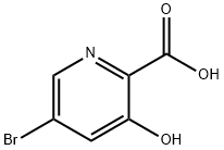 5-溴-3-羟基-2-吡啶甲酸,1160994-90-0,结构式