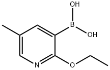 2-ethoxy-5-methylpyridin-3-ylboronic acid Structure