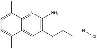 2-Amino-5,8-dimethyl-3-propylquinoline hydrochloride|