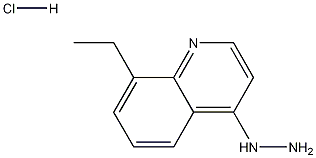 4-Hydrazino-8-ethylquinoline hydrochloride|4-HYDRAZINO-8-ETHYLQUINOLINE HYDROCHLORIDE