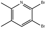 5,6-二溴-2,3-二甲基吡啶,117846-56-7,结构式