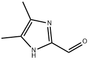 4,5-二甲基-1H-咪唑-2-甲醛, 118474-44-5, 结构式