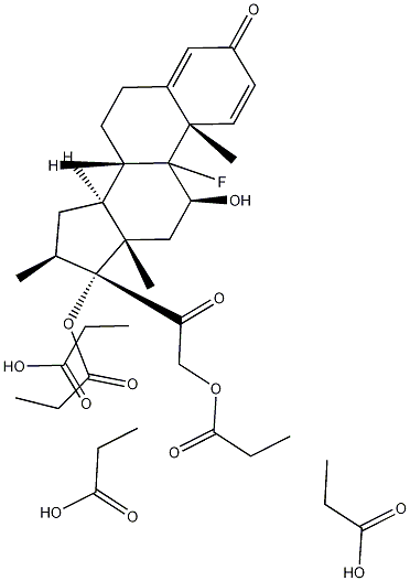 倍他米松三丙酸酯,1186048-33-8,结构式