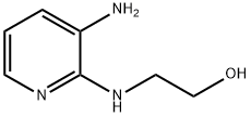 2-[(3-アミノ-2-ピリジニル)アミノ]-1-エタノール 化学構造式