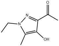 1-(1-乙基-4-羟基-5-甲基-1H-吡唑-3-基)乙酮,1187732-72-4,结构式