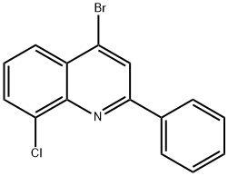 4-Bromo-8-chloro-2-phenylquinoline Structure