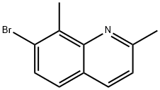 7-Bromo-2,8-dimethylquinoline, 1189106-33-9, 结构式