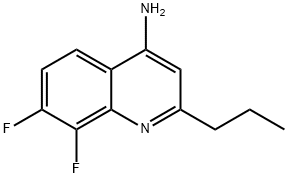 4-Amino-7,8-difluoro-2-propylquinoline|4-AMINO-7,8-DIFLUORO-2-PROPYLQUINOLINE