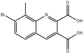 7-Bromo-8-methylquinoline-2,3-dicarboxylic acid|7-BROMO-8-METHYLQUINOLINE-2,3-DICARBOXYLIC ACID