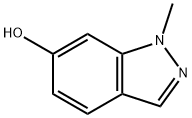 1-甲基-6-羟基-1H吲唑, 118933-92-9, 结构式