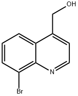 (8-bromoquinolin-4-yl)methanol Struktur