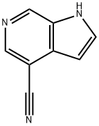 1H-吡咯并[2,3-C]吡啶-4-甲腈, 1190319-59-5, 结构式