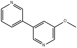 5-methoxy-3,3'-bipyridine Structure