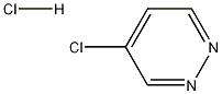 4-Chloro-pyridazine hydrochloride Structure