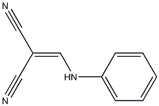 2-(anilinomethylene)malononitrile Struktur