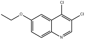 3,4-Dichloro-6-ethoxyquinoline Structure