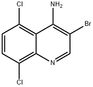 4-아미노-3-브로모-5,8-디클로로퀴놀린