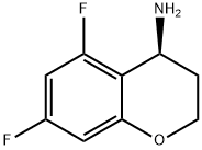 (S)-5,7-difluorochroman-4-amine Struktur