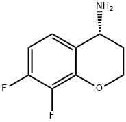 (R)-7,8-difluorochroman-4-amine Struktur