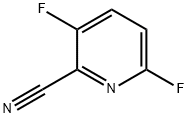 3,6-二氟吡啶-2-氰基,1214332-12-3,结构式